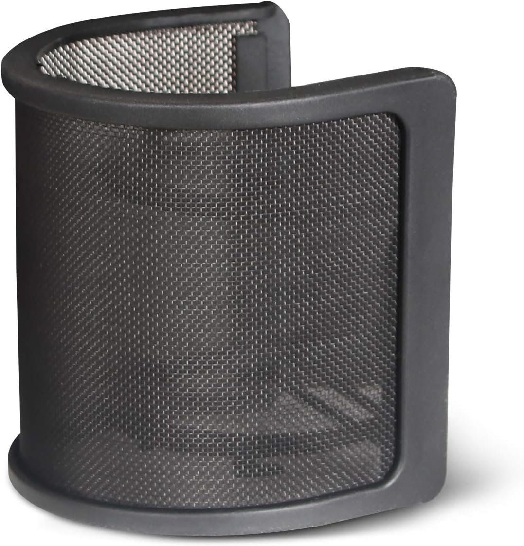 Depusheng Microphone Pop Filter, Pop Shield, Pop Screen, Mic Screen, ABS Plastic Features Lightweight, Stable Structure and Sturdy