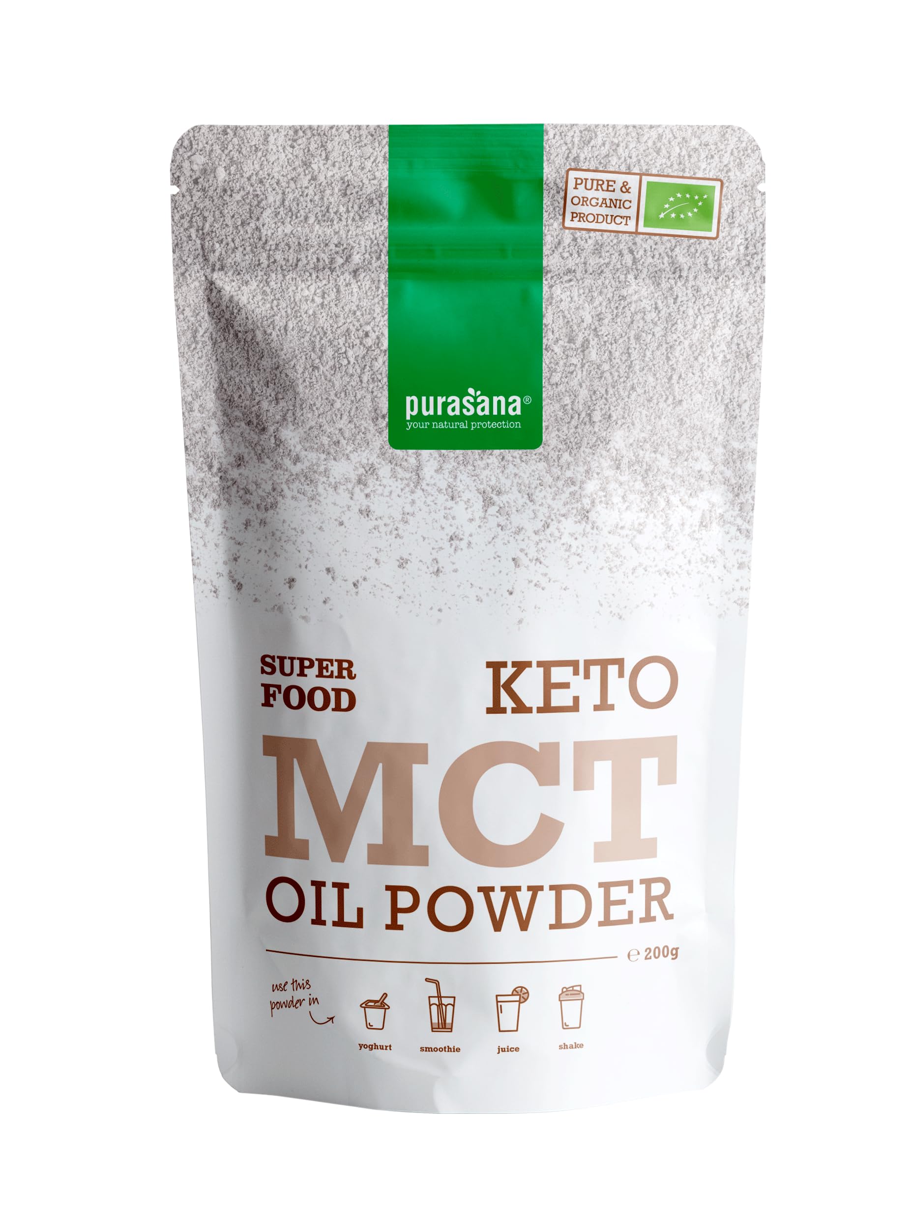 MCT oil powder 200 g BIO I organic I keto I keto diet I shake