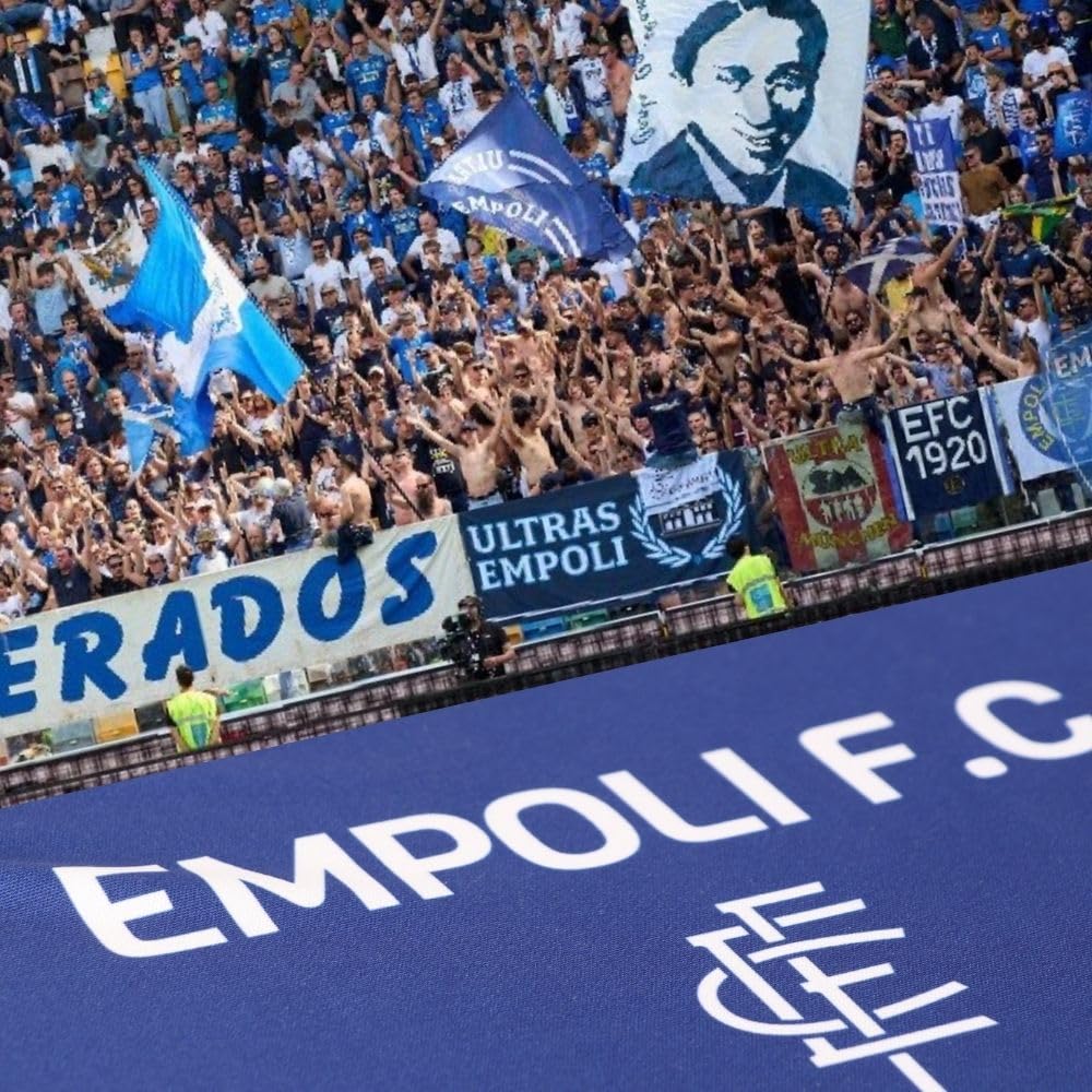 Cuscino Pieghevole per Seduta Stadio Empoli FC Blu - Comodo e Portatile