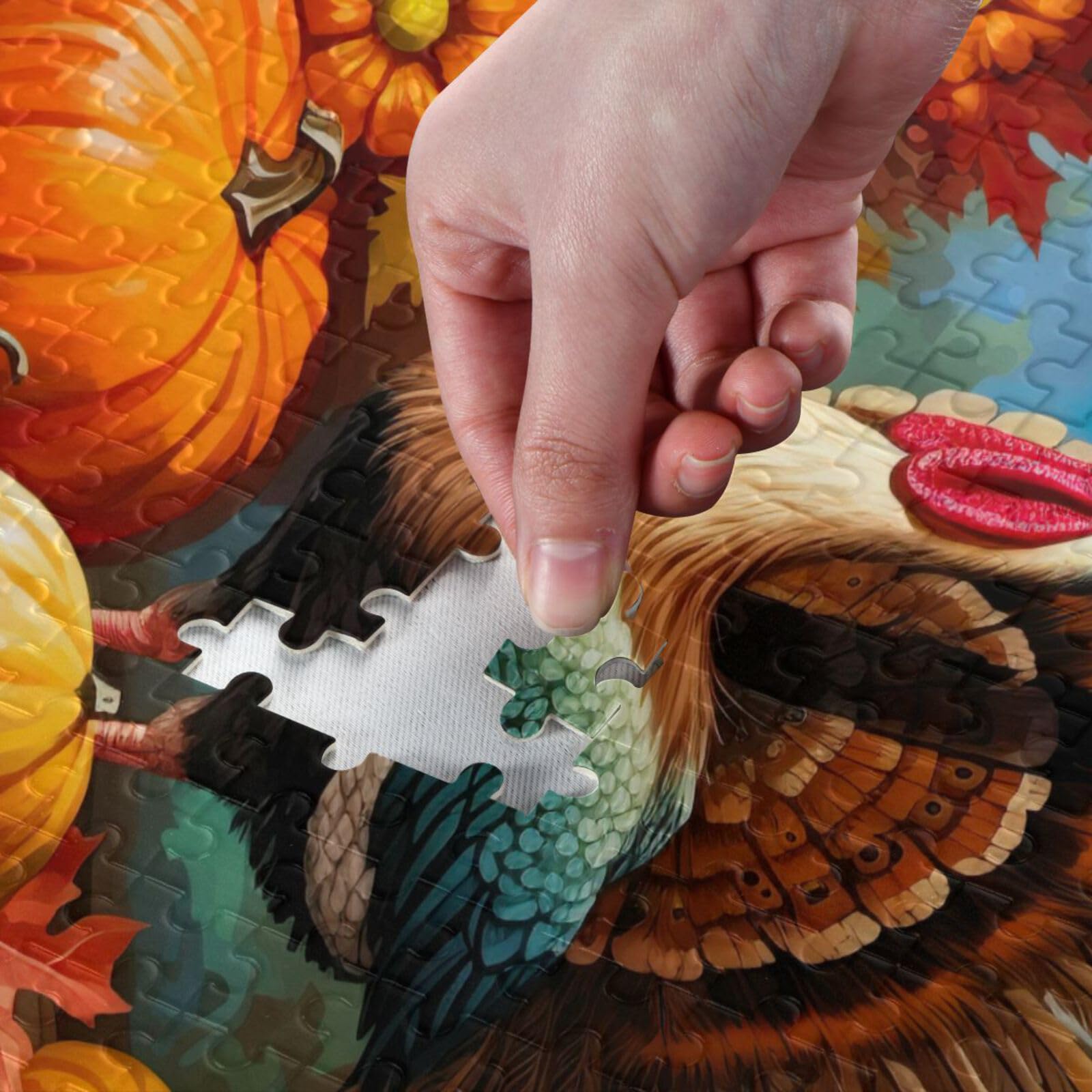 Wild Turkey Bourbon Jigsaw Puzzle - 500 Pieces, Unique Cut, Wooden Puzzle For Adults & Families