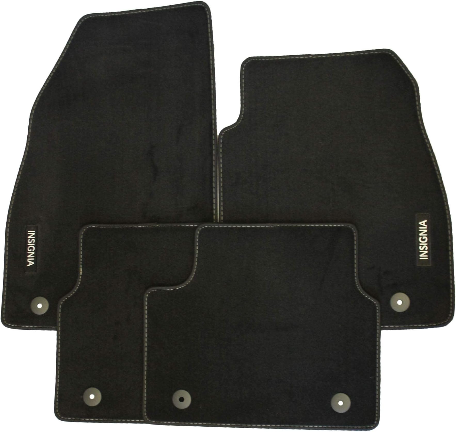 Genuine Vauxhall Insignia A Carpet Footwell Mats Tailored Fitted Black