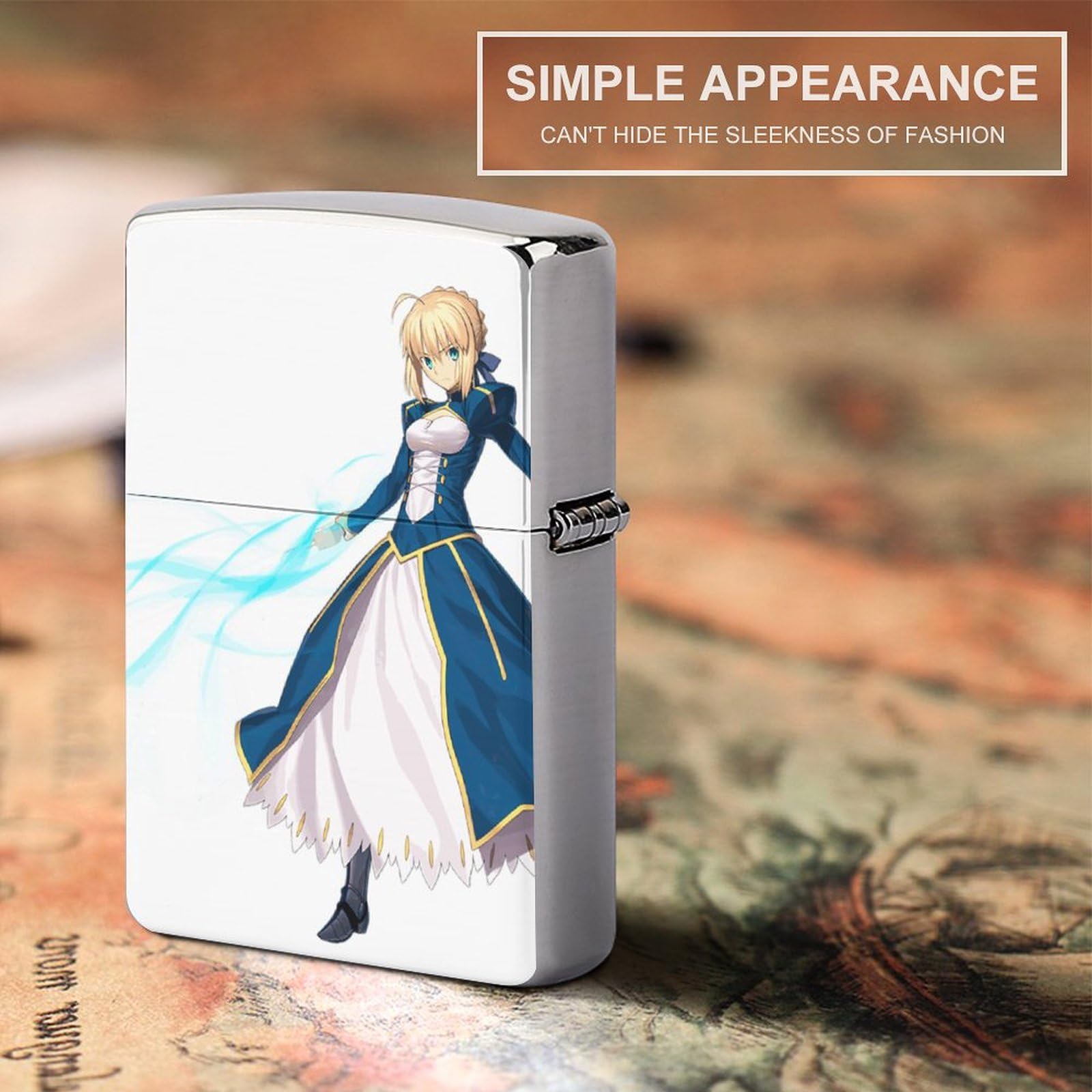 Amazon.co.jp: Fate フェイト セイバーZippoライター兼用ケース メンズ