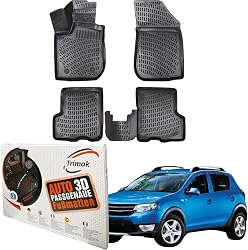 Trimak Perfect Fit 3D Car Floor Mats Compatible with Daci…