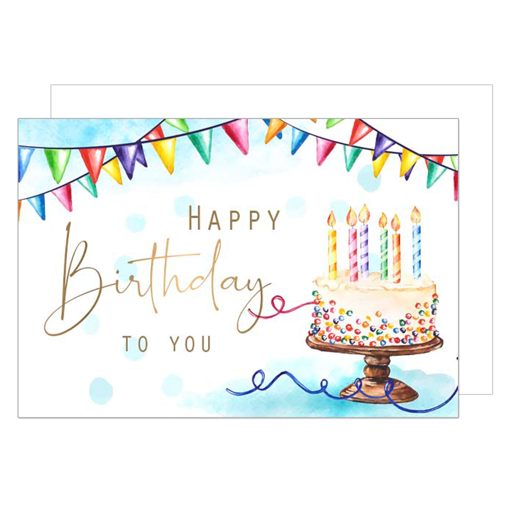 Edition Seidel Biglietto Di Auguri Per 40° Compleanno Formato DIN A4 - Design Elegante Con Busta - Auguri Per Uomo E Donna - 5