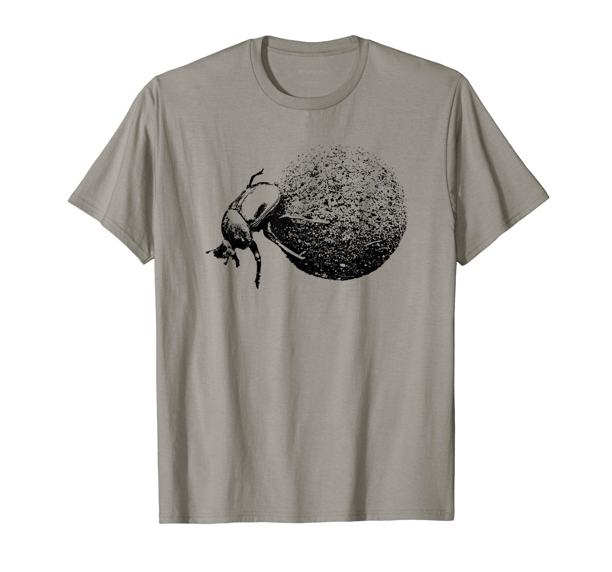 Dung Beetle Rolling Dung Ball for Beetle Fans T-Shirt