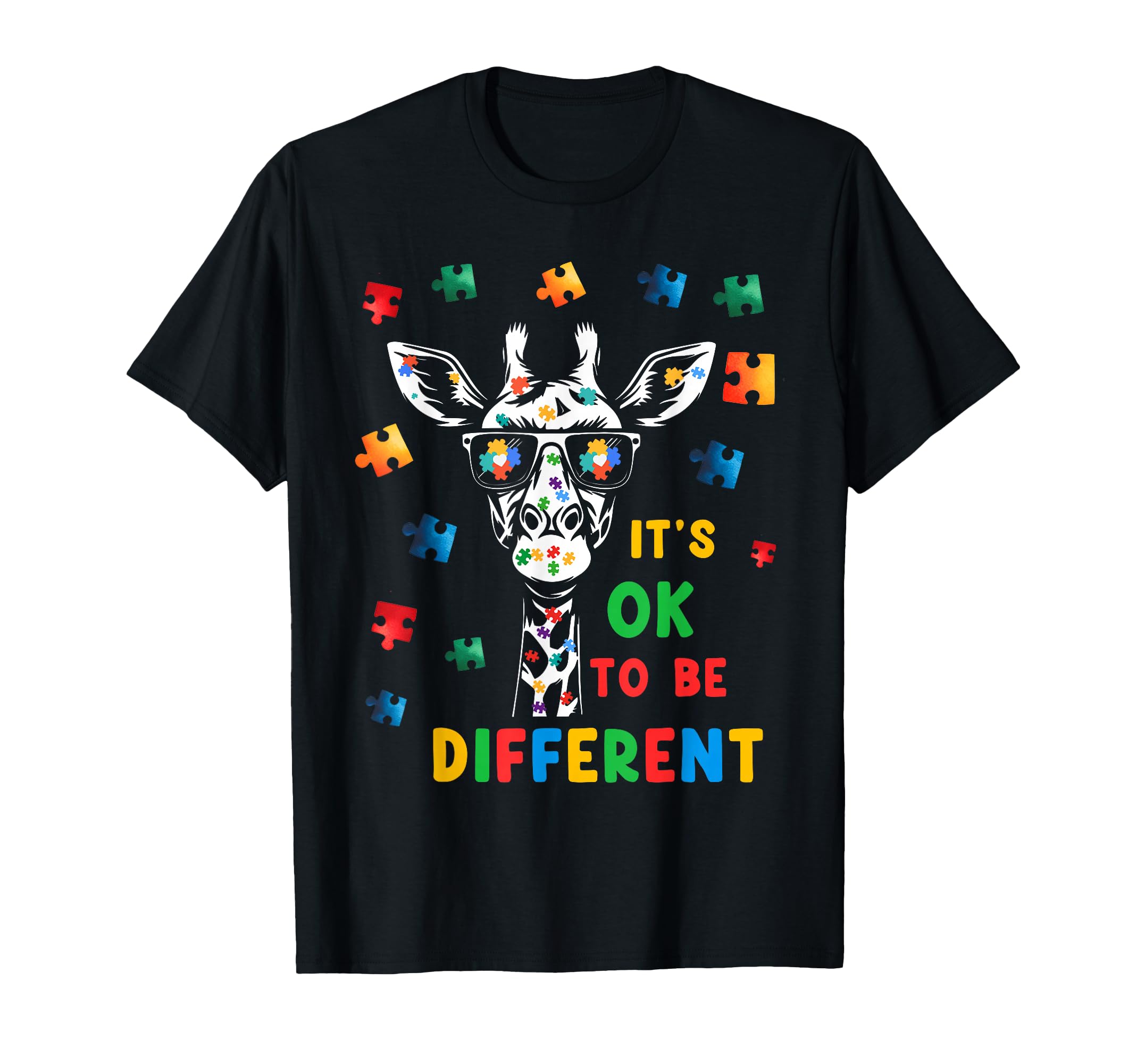 Its ok to Be Different - Autism Awareness and Acceptance T-Shirt