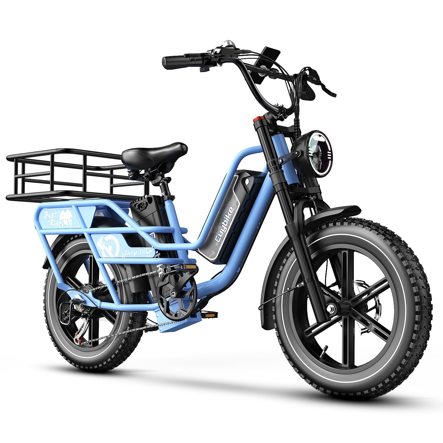 1500W Electric Bike for Adults,48V 20/25/60Ah Removable Battery Max Range 80Miles Ebike,20''×4" Fat Tire Electric Bike,Adult Electric Bicycles for Commute Beach Snow,E-Bike UL Certified