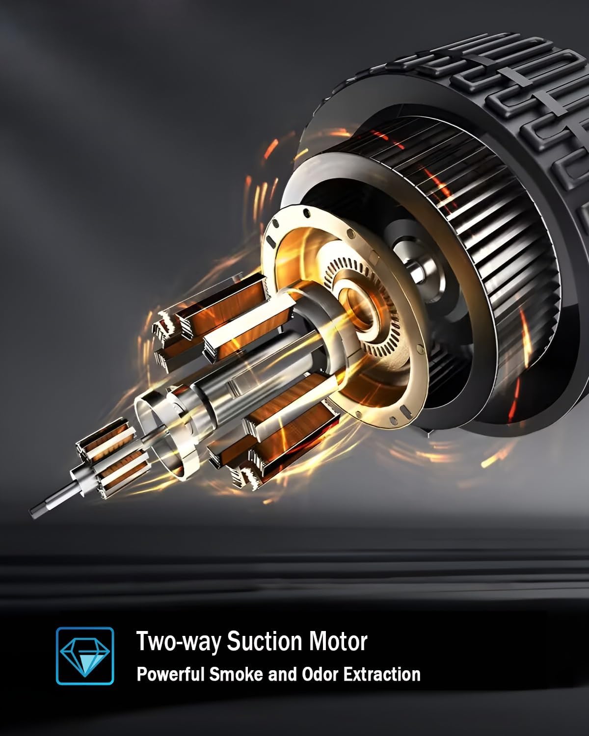 Range Hood Insert 36 Inch,950 CFM Range Hood Insert with Remote,4 Speed Vent Hood Insert, Gesture Sensing &Touch Insert Range Hood, Ducted/Ductless Hood Range Insert,Stainless Steel,EK22-E-36