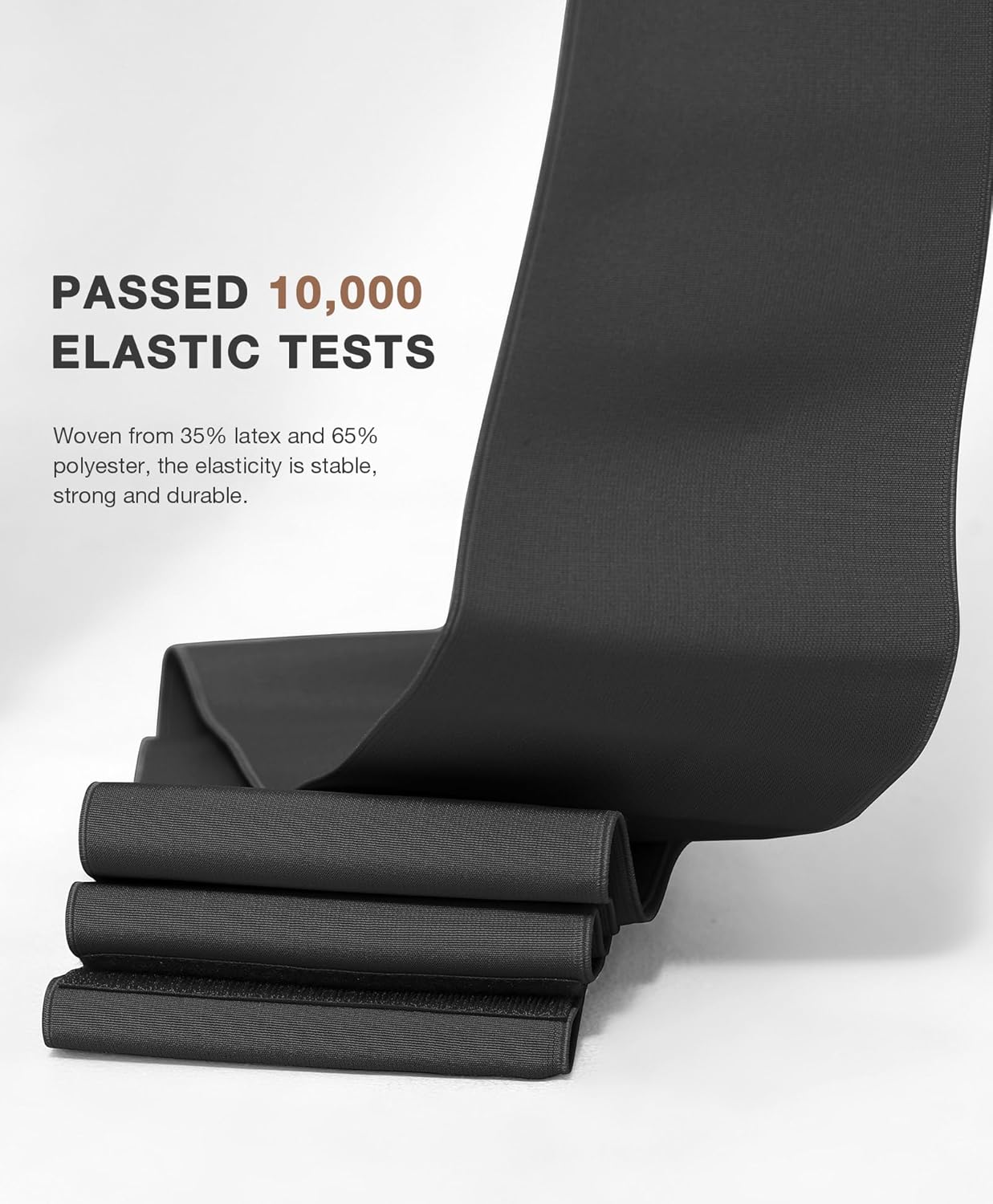 Lover-Beauty Waist Trainer, Waist Trimmer Belt with Loop for Women Tummy Control Waist Shaper, Black - Image 5