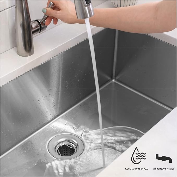Colador de Fregadero Everflow Acero Inoxidable miniatura 5