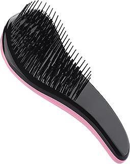 فرشاة التشابك - فك الشعر الرطب والجاف بسهولة للنساء والفتيات والأطفال ذوي القوام السميك أو المموج أو الدقيق ، مما يضمن تجربة الاستمالة السلس والخالي من الألم. (1فطعة)