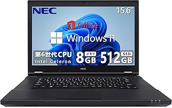 NEC ノートパソコン　Windows11 Amazon.co.jp: 【整備済み品】 NEC ノートパソコン 第6世代CPU