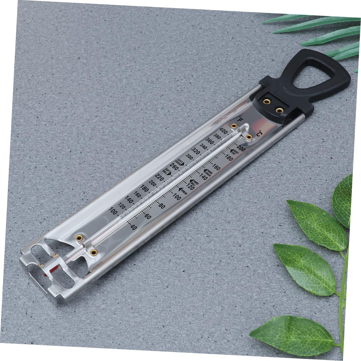 Termómetro para Dulces Colgante de Doble Escala Pvc, 2 Piezas | Lectura a Distancia, Punto de Medición Exacto para Mermelada, Azúcar y Fritura