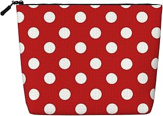 Neceser de viaje con lunares rojos y blancos ...