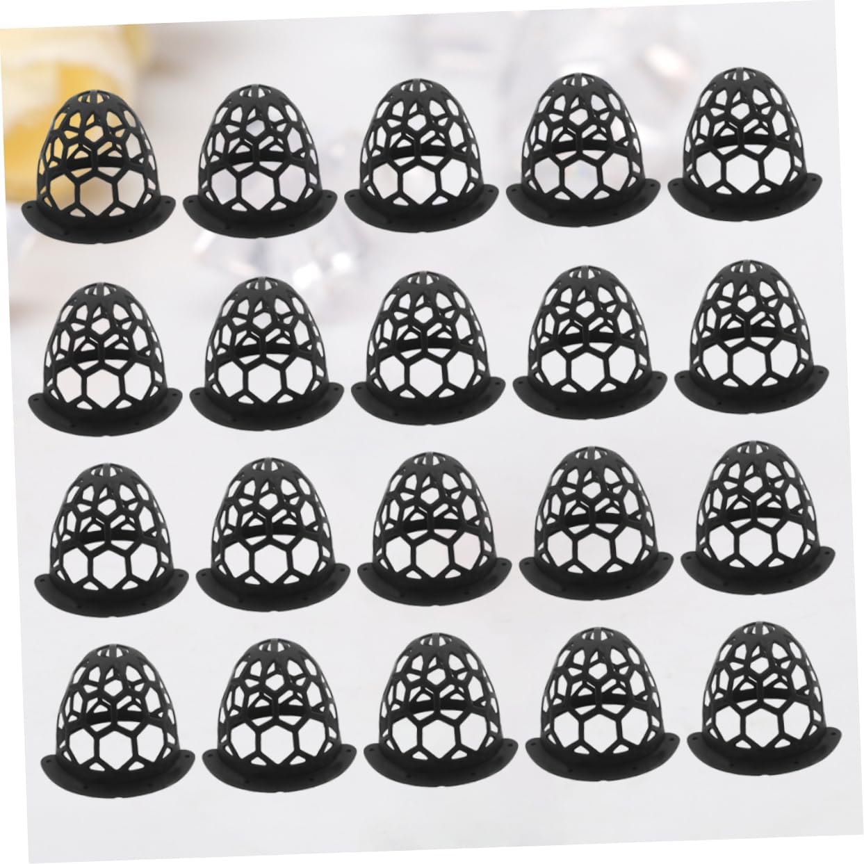 20Pcs Durable Plastic Billiard Pockets for Pool Table Replacement Mesh Bag for Home Use and Fun Games