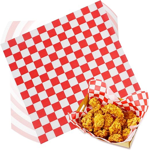 Food Service Sandwich & Basket Liners Deli Paper 7×7 100pc | amazon.com