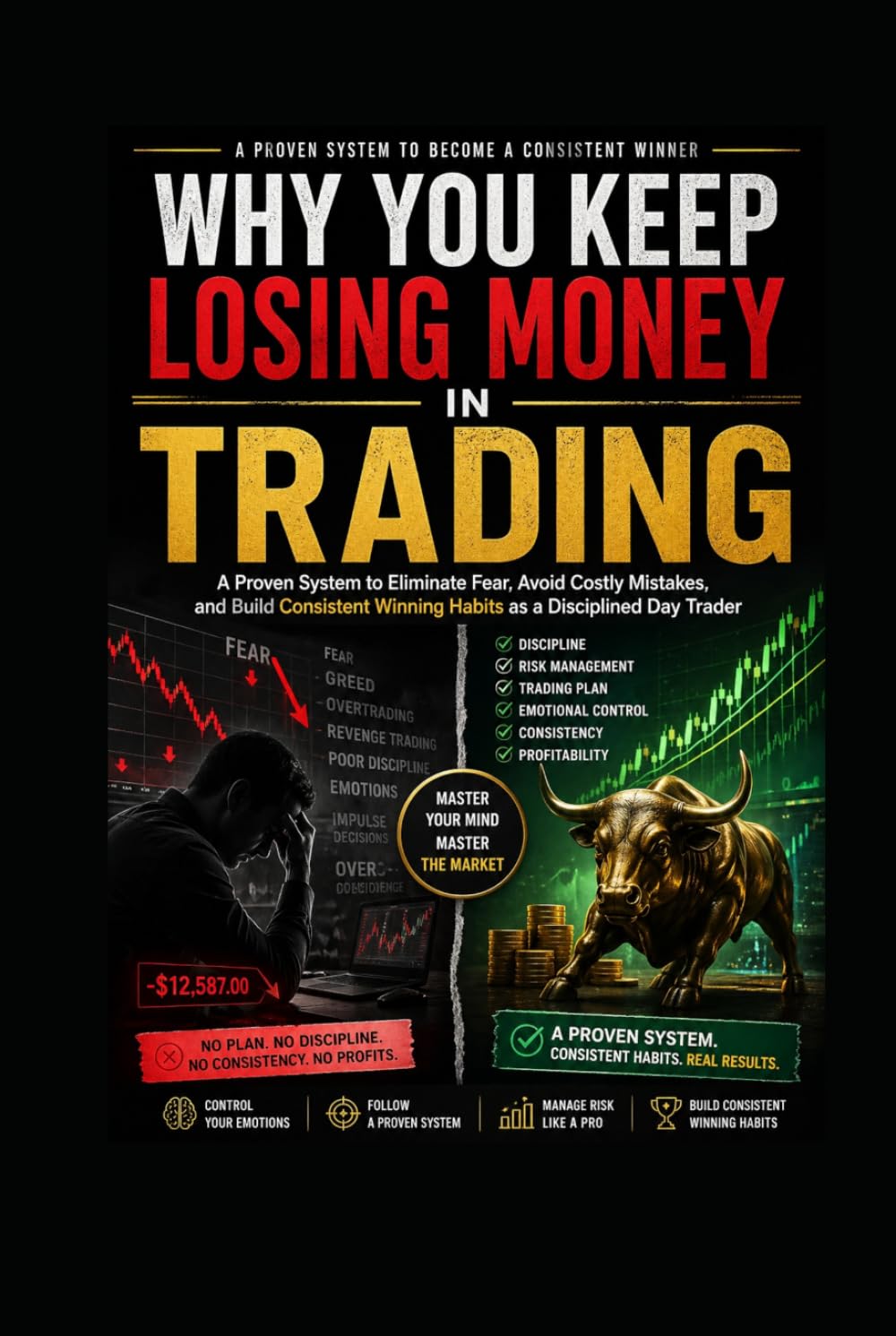 Why You Keep Losing Money in Trading: A Proven System to Eliminate Fear, Avoid Costly Mistakes, and Build Consistent Winning Habits as a Disciplined Day Trader