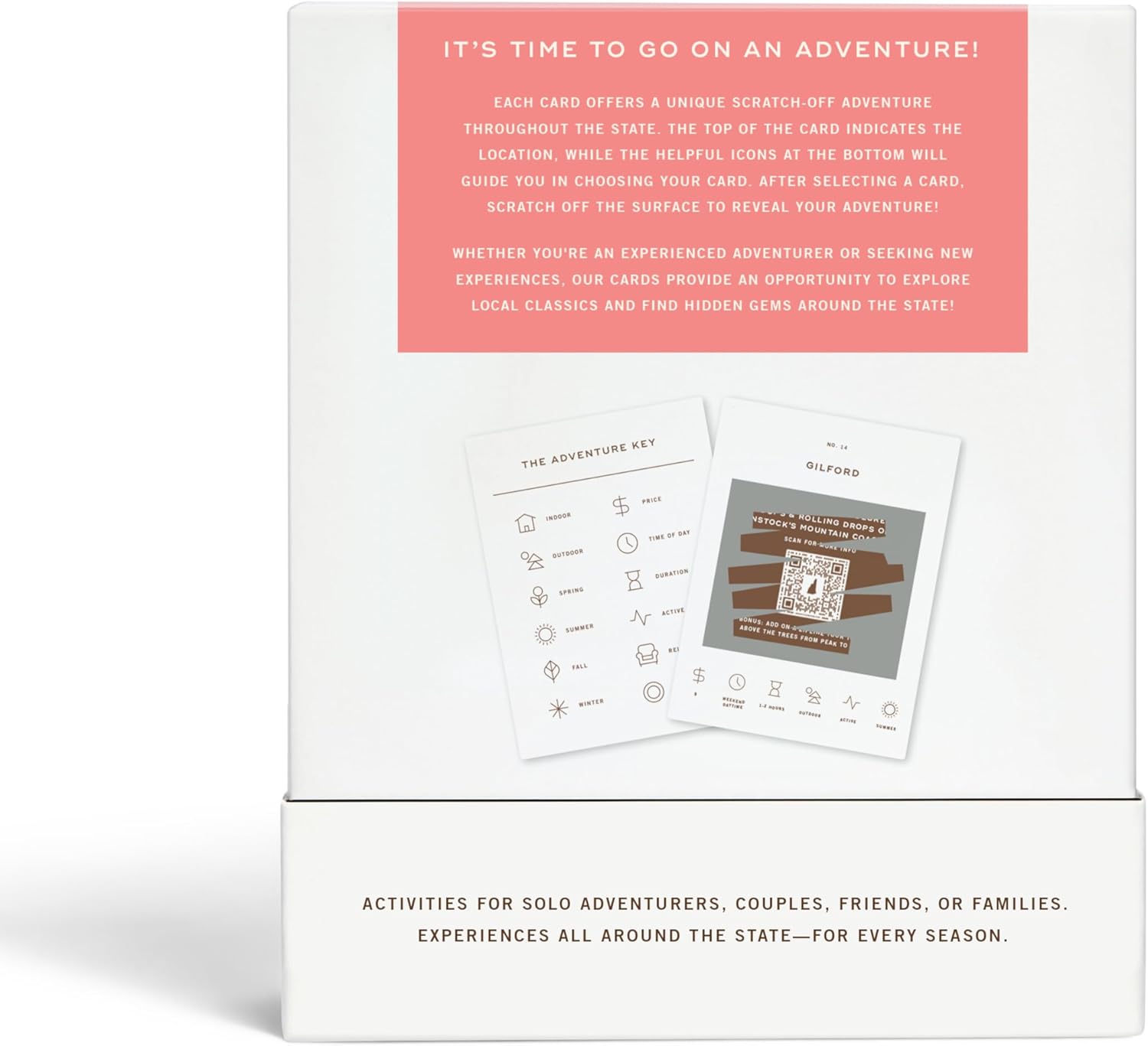 New Hampshire Adventure Bucket List: 50 Scratch-Off Cards for Outdoor Activities, Tourist Attractions, and Road Trips - Perfect Travel Gift and Guide for Exploring New Hampshire - Image 8