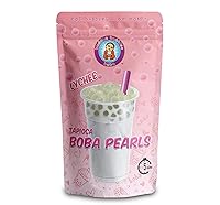 Vista 9 de Buddha Bubbles Boba - Perlas de tapioca reales de té TARO Boba prémium listas en 3 minutos (arcoíris)