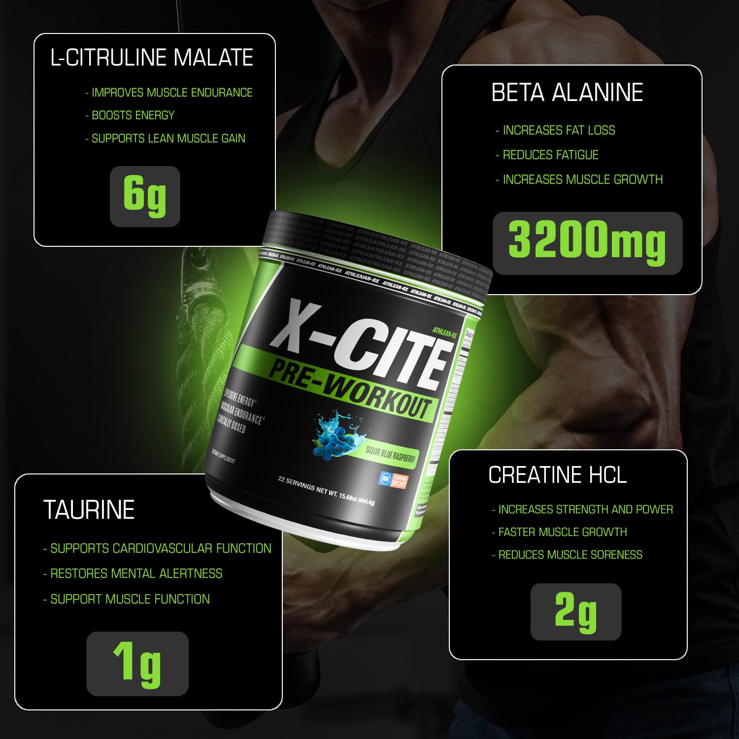 Amazon.com: X-CITE Pre-Workout by ATHLEAN-X Amazon.com: X-CITE Pre-Workout by ATHLEAN-X