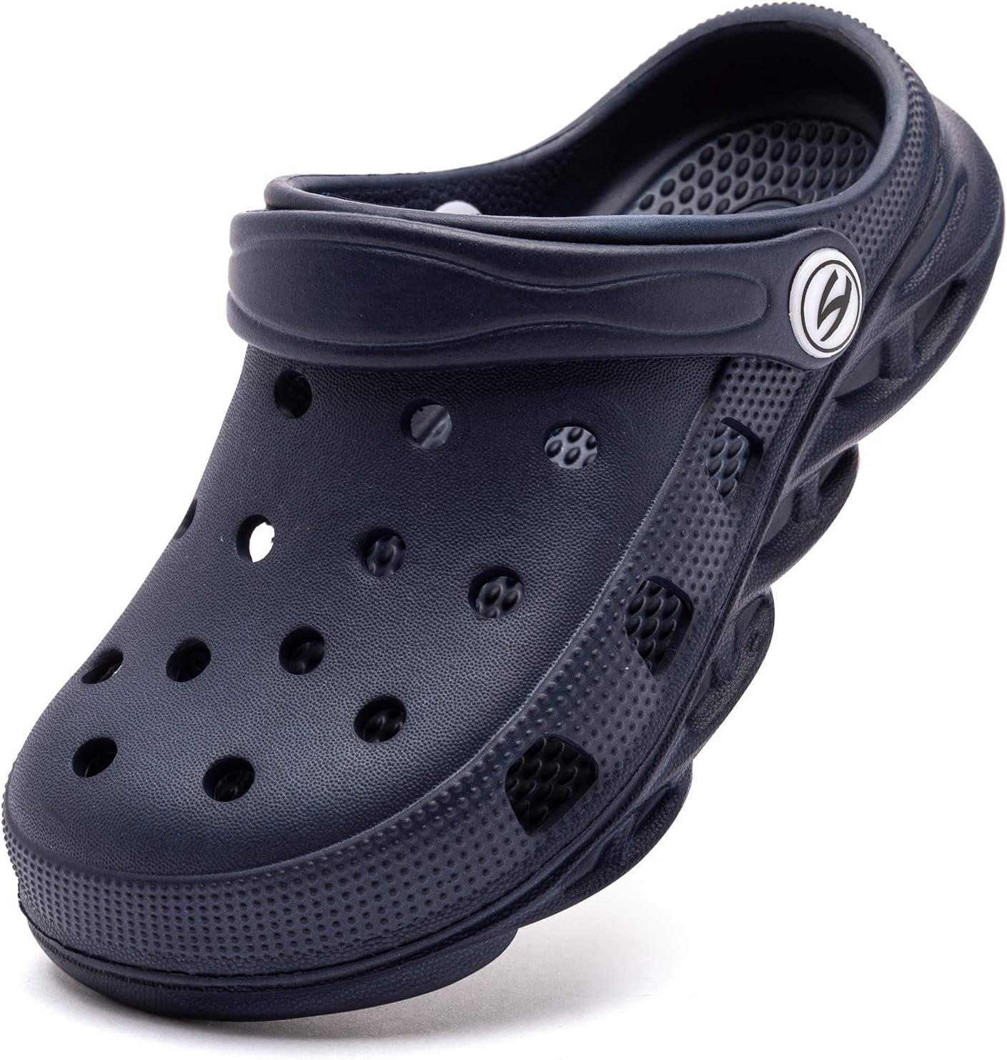 HOBIBEAR Boys and Girls Classic Graphic Garden Clogs Slip on Water Shoes(Toddler/Little Kids/Big Kids)