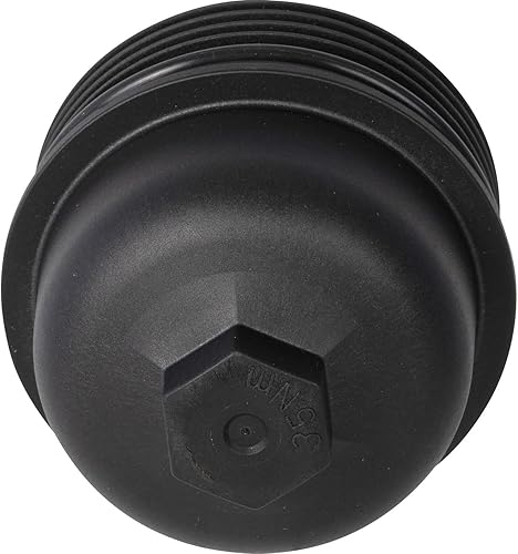 Miniatura 3 de PG CAP6127-B1 Tapa de carcasa para filtro de aceite, compatible con Hyundai Santa FE 2018-13, Santa Fe 2018-10, Kia Sorento 2017-14, Sorento 2017-11