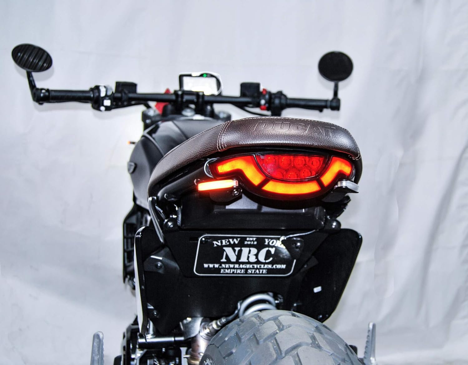 New Rage Cycles Fender Eliminator Compatible With Ducati Scrambler Next Gen 800 (2023-Present)
