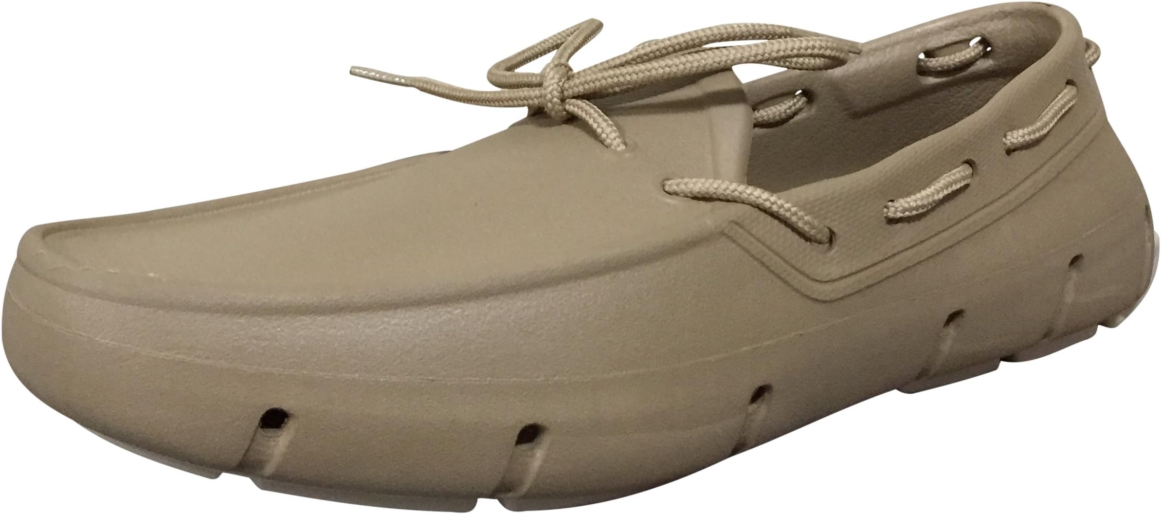 Tucket Footwear Mens Giller Boat Shoes, Khaki/Vanilla, 12 M US