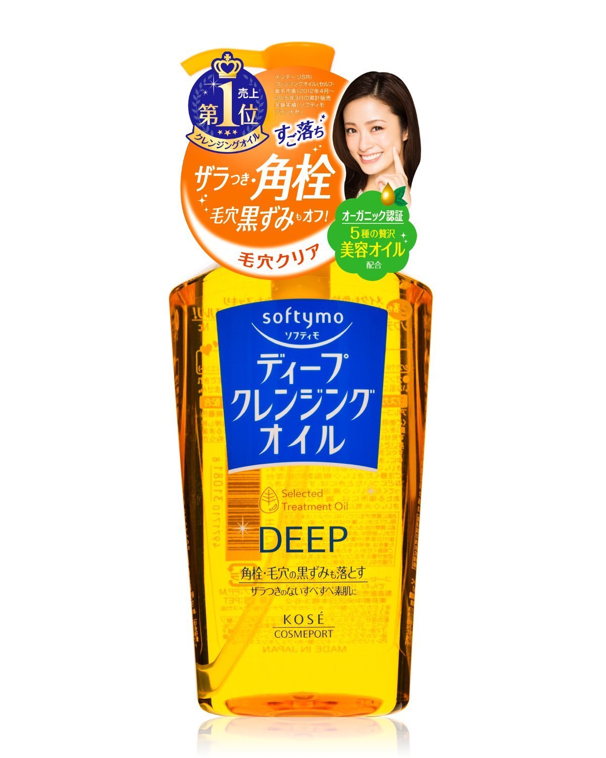 KOSE Softy Mo Deep Treatment Oil, 7.8oz