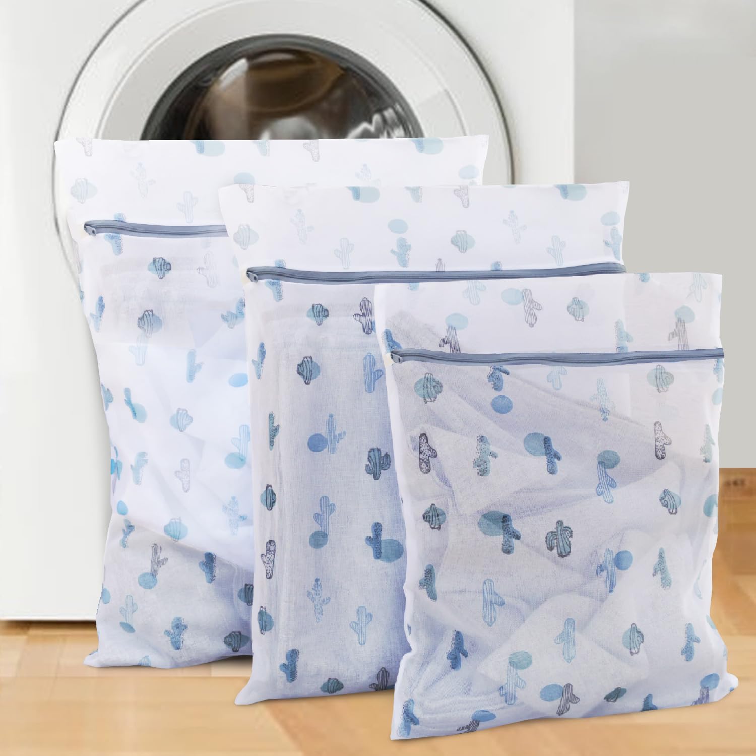 Yellow Weaves Clothes Washing Bags, Mesh Laundry Bag with Zipper, Lingerie Bags for Washing Delicates, 3 Sizes, Reusable Washing Bag for Underwear, Tops, Socks, Pants, Sweaters, Bras and Baby Clothes (B0CW1T2WMJ) Amazon Price History, Amazon Price Tracker