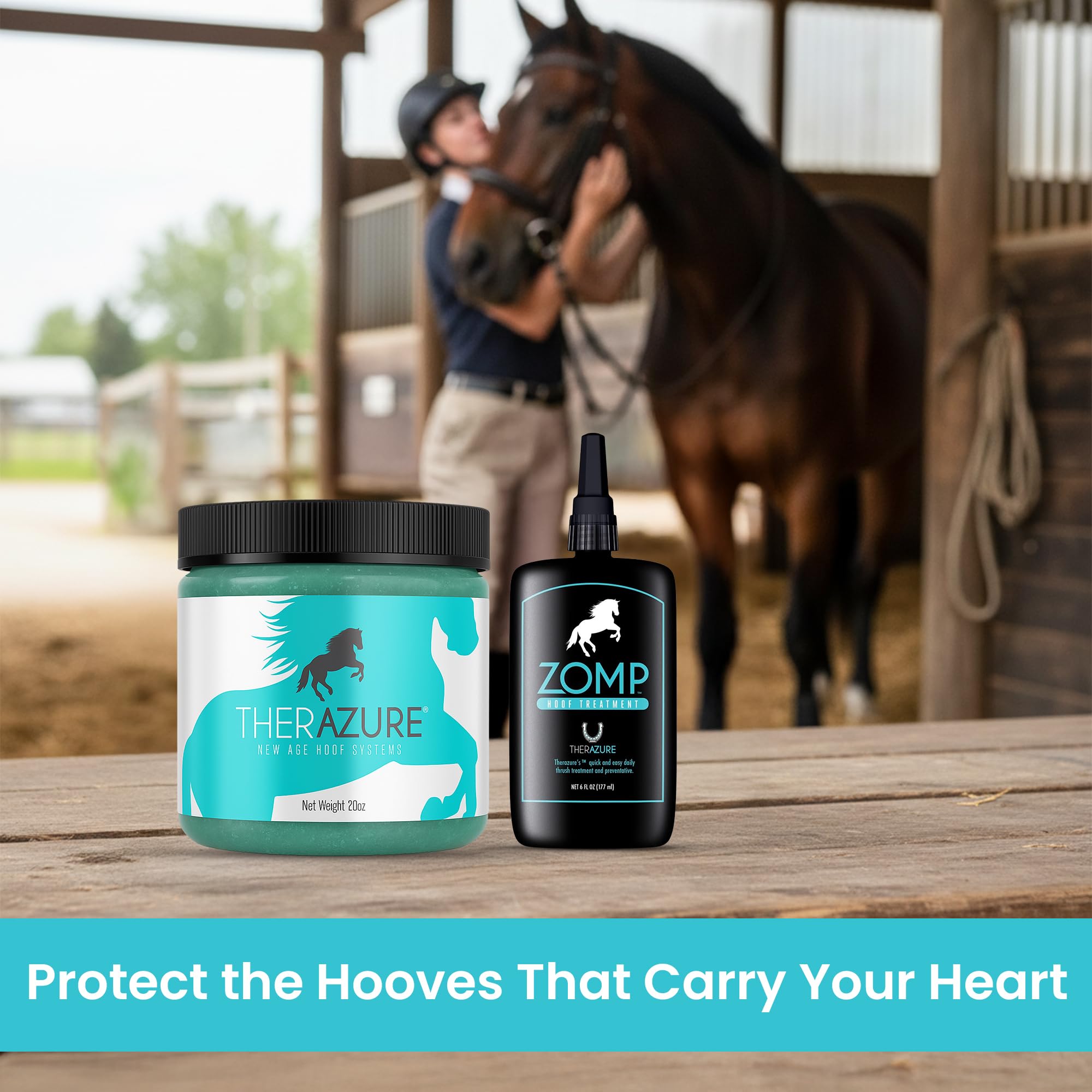 Horse Hoof Thrush Treatment Clay & Zomp Hoof Treatment Liquid – Effective Dual-Action Formula for Supporting Hoof Health & Hygiene – Long-Lasting Protection & Deep Penetration - image 5