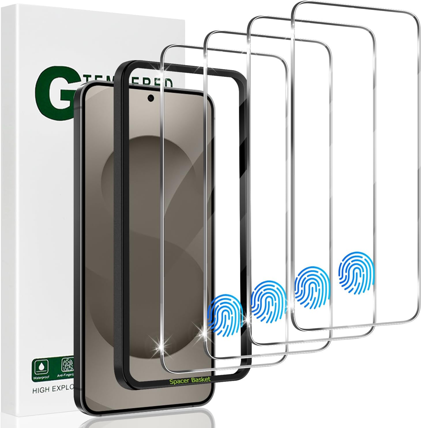 [4Pack] Screen Protector For Samsung Galaxy S25 Plus...