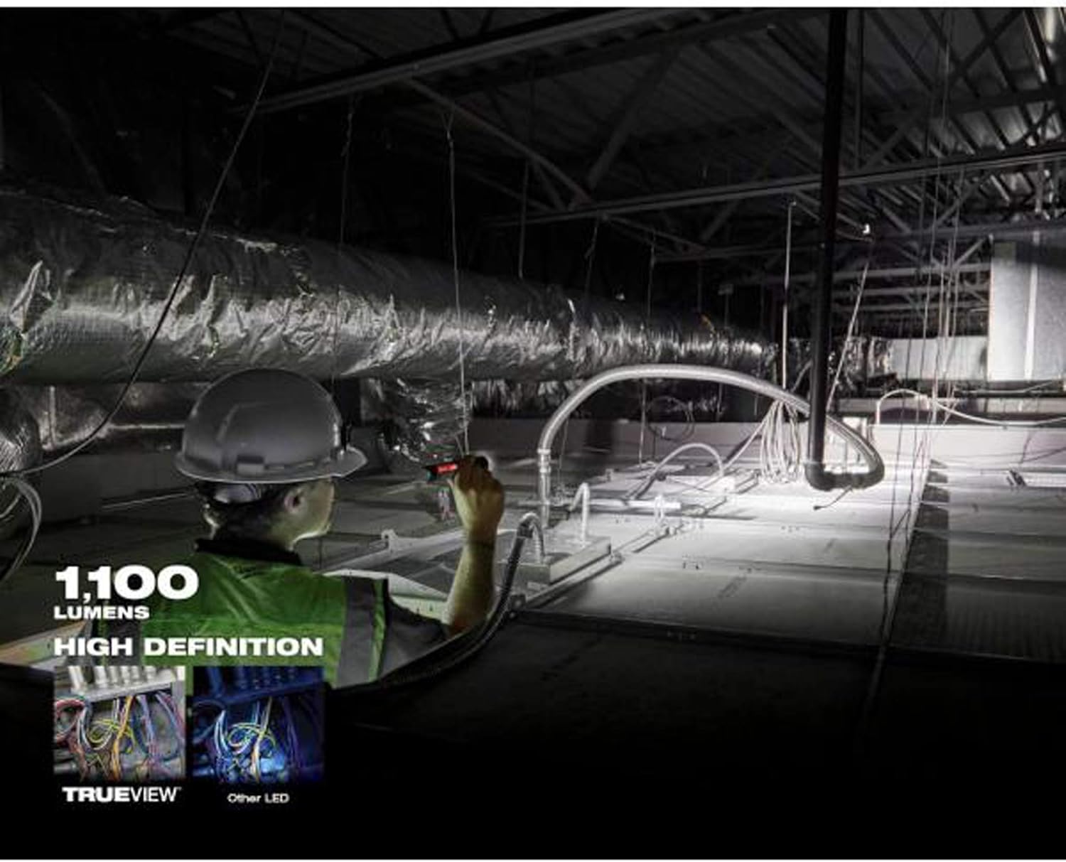 Milwaukee USB Rechargeable 1100 Lumen Twist Focusing Flashlight