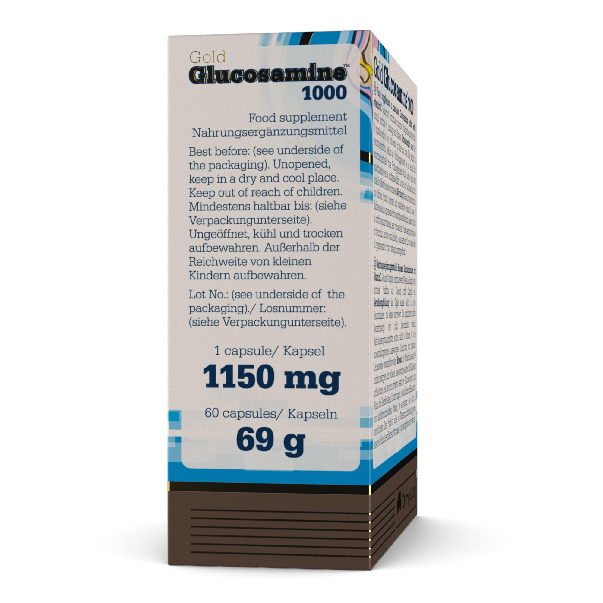 Olimp Labs Glucosamine 1000-60 Kapseln - Nahrungsergänzungsmittel in Kapselform mit Glucosaminsulfat & Vitamin C
