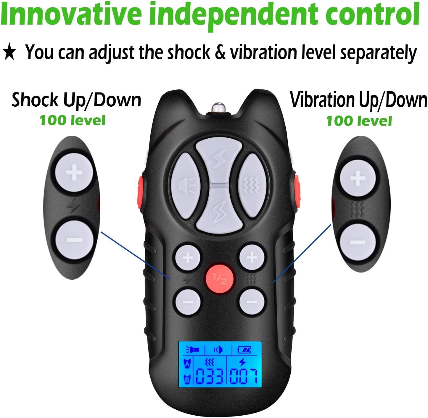 Collier Lapet et accessoires inclus dans la boîte