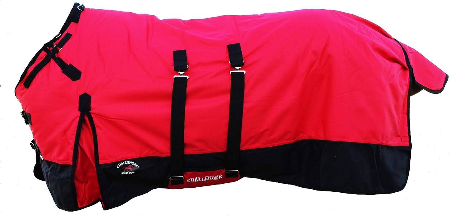 80" 1200D Horse Turnout Waterproof Heavy Weight Winter Blanket Belly Band 519B
