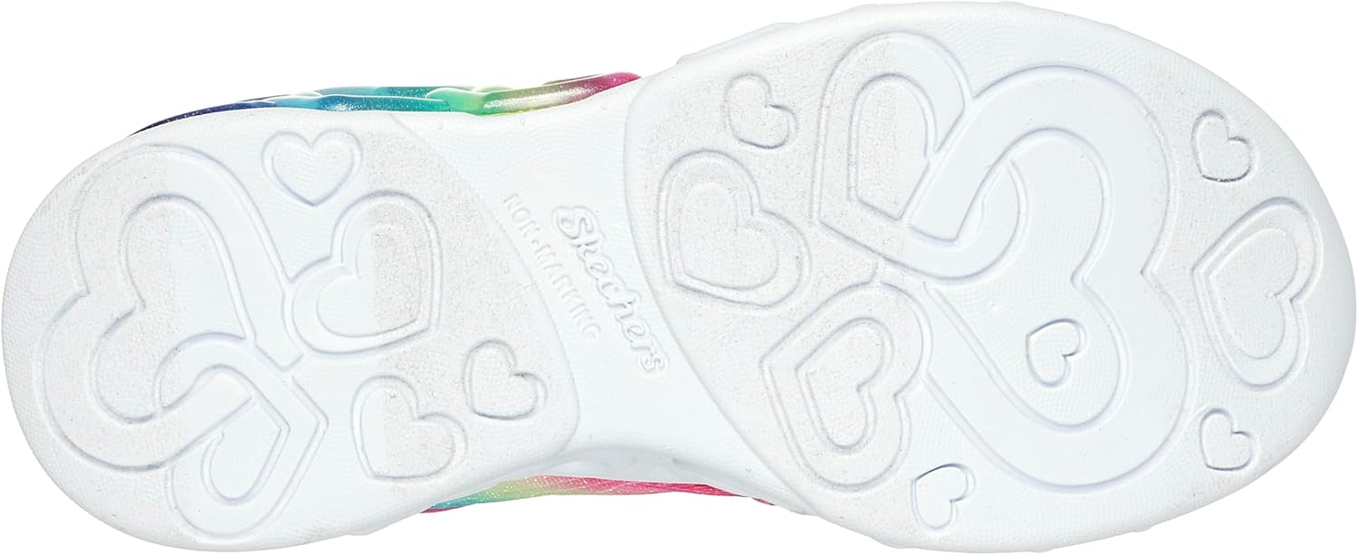 Skechers Girls Infinite Heart Lights-Eternal Shimmer - Image 4