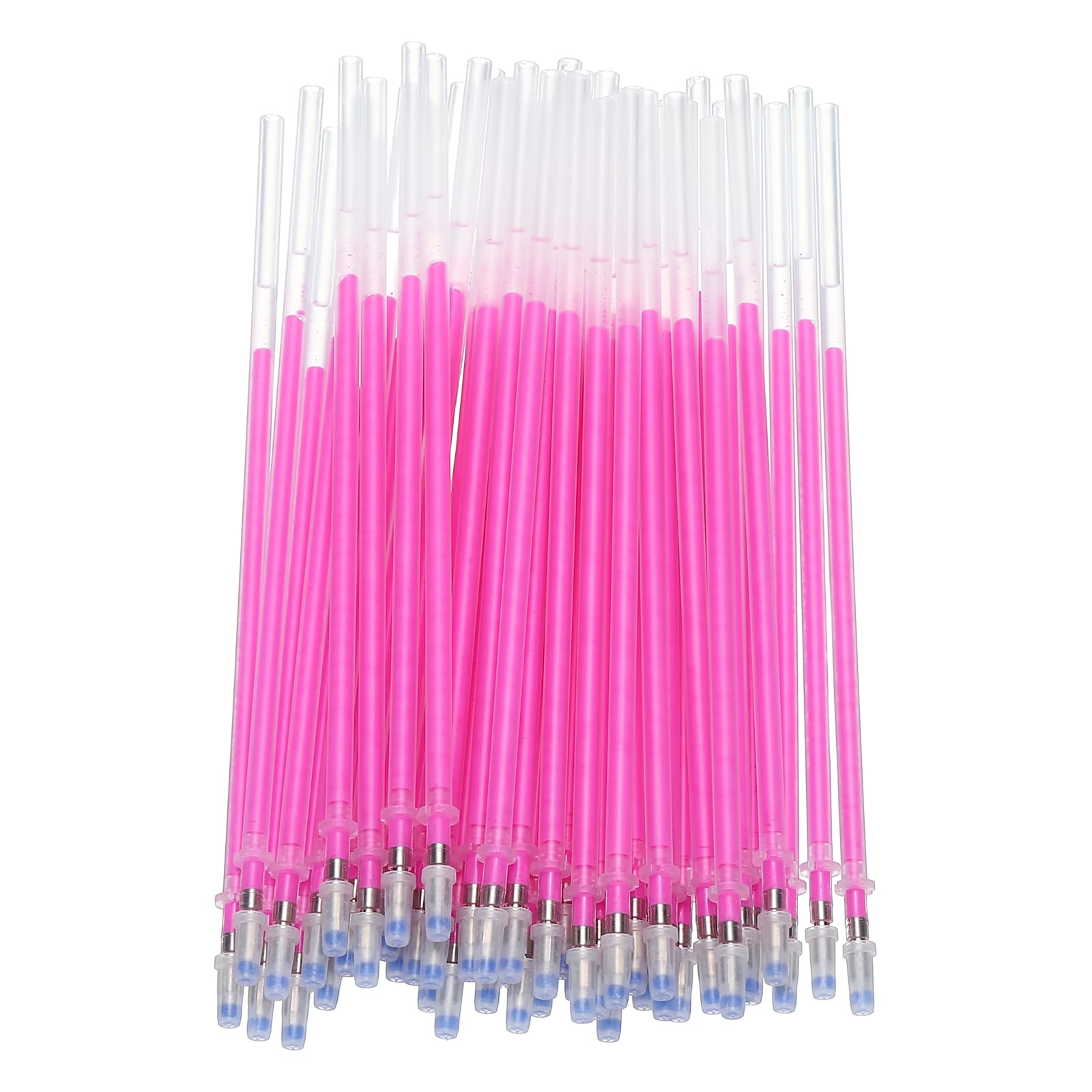 PATIKIL 0.8mm Gel Pens Refills, 48 Pack Sparkle Metallic Ink Bold Point for Adults Coloring Books Scrapbooking Art Drawing Journaling, Fuchsia