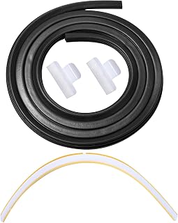 Dishwasher Door Seal Kit Compatible with Frigidaire & Kenmore – Includes 154827601 Tub Gasket, 809006501 Bottom Seal, 154701001 Splash Shield – Replaces FFBD2411NS0A FGID2466QF4A FGH2465NF1 Models