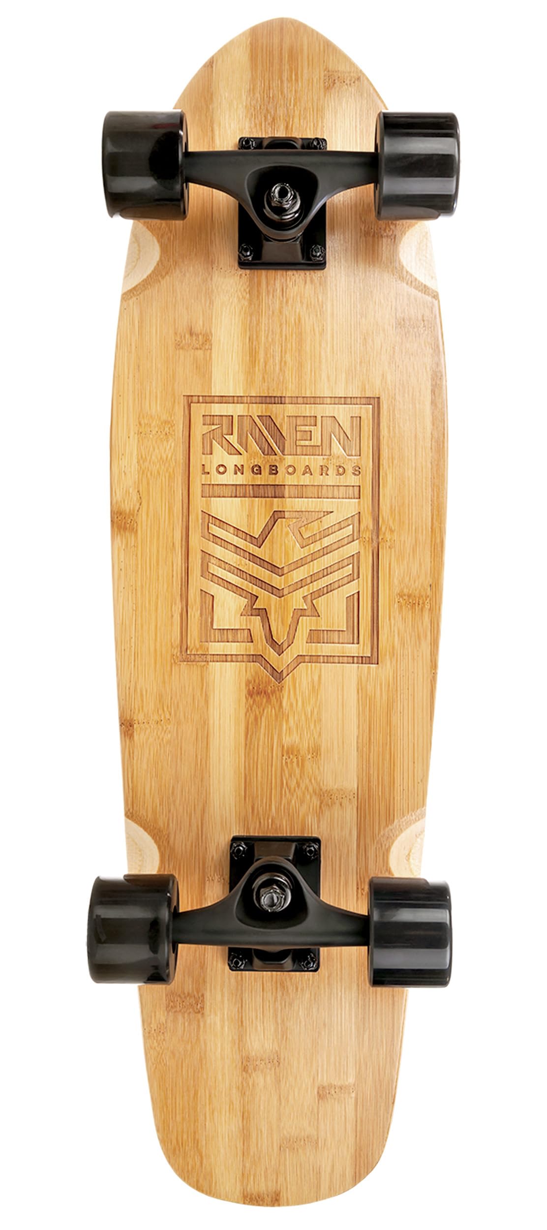 RAVEN Longboard Skateboard per bambini adulti ragazzi ragazze | truck in alluminio