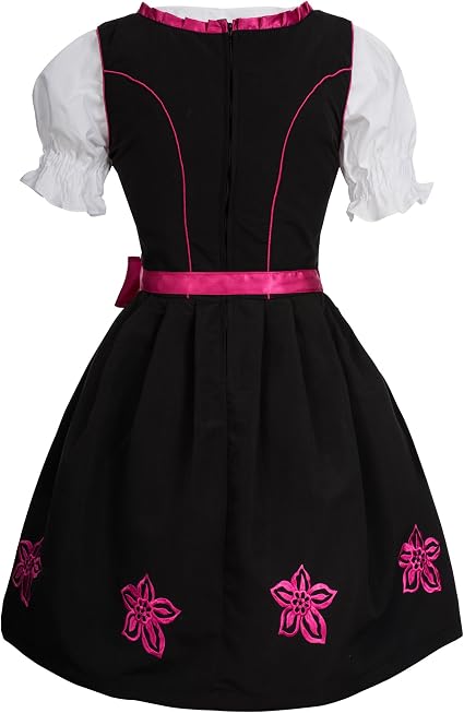 Gaudi-Leathers Damen GL2840 Dirndl, Blau (Blau 065), 36