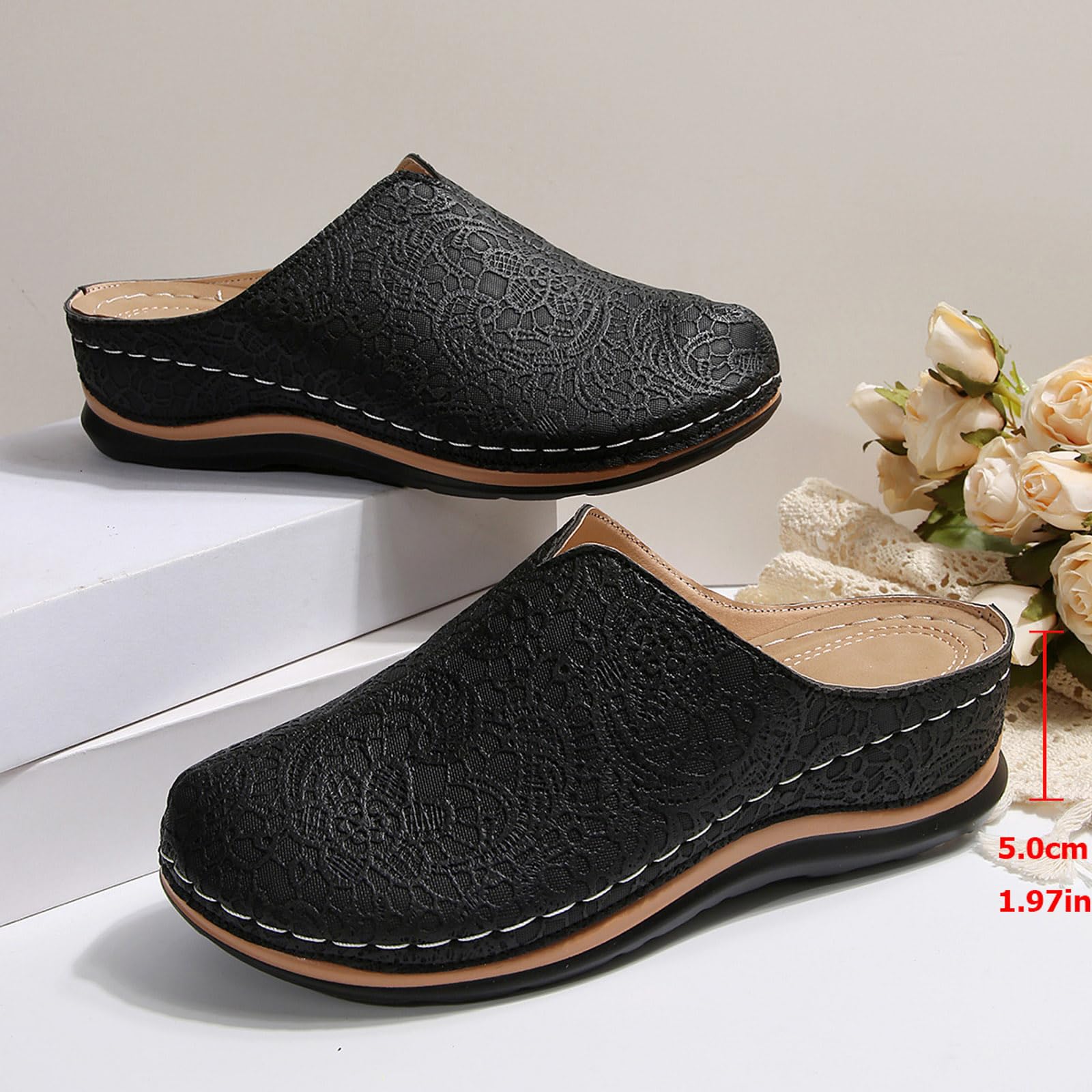 Męskie japonki damskie buty outdoorowe na platformie i zamkniętym palcu, modne sandały plażowe na co dzień i na co dzień okrągłe otwarte palce japonki damskie lato plaża lekka oddychająca modna