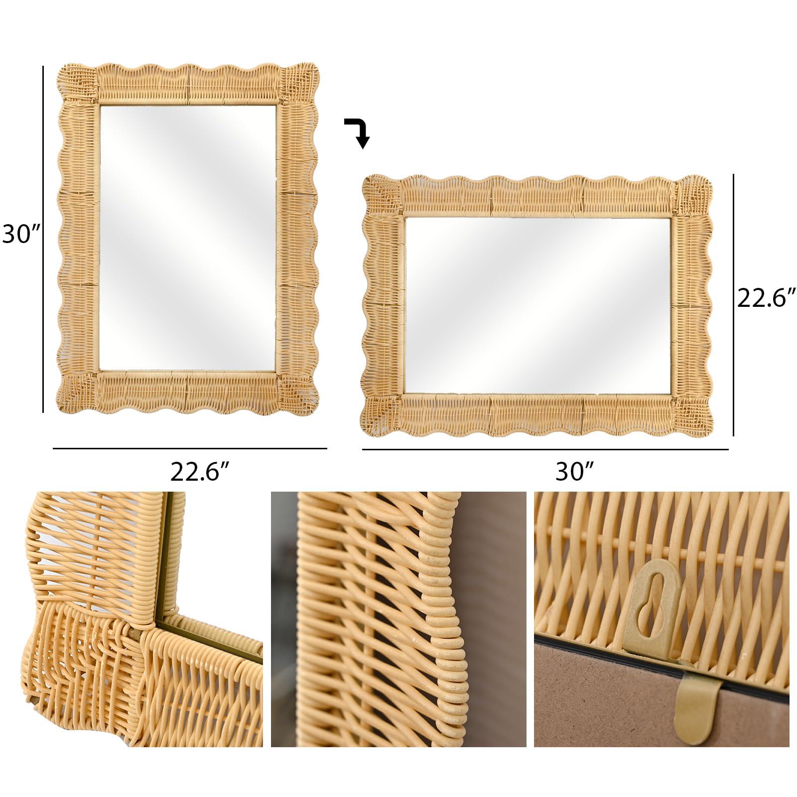 HUMFIL. weave&tuft　ユムフィルウィーヴ&タフト　鏡　ミラー HUMFIL. weave&tuft ユムフィルウィーヴ&タフト 鏡 ミラー 鏡