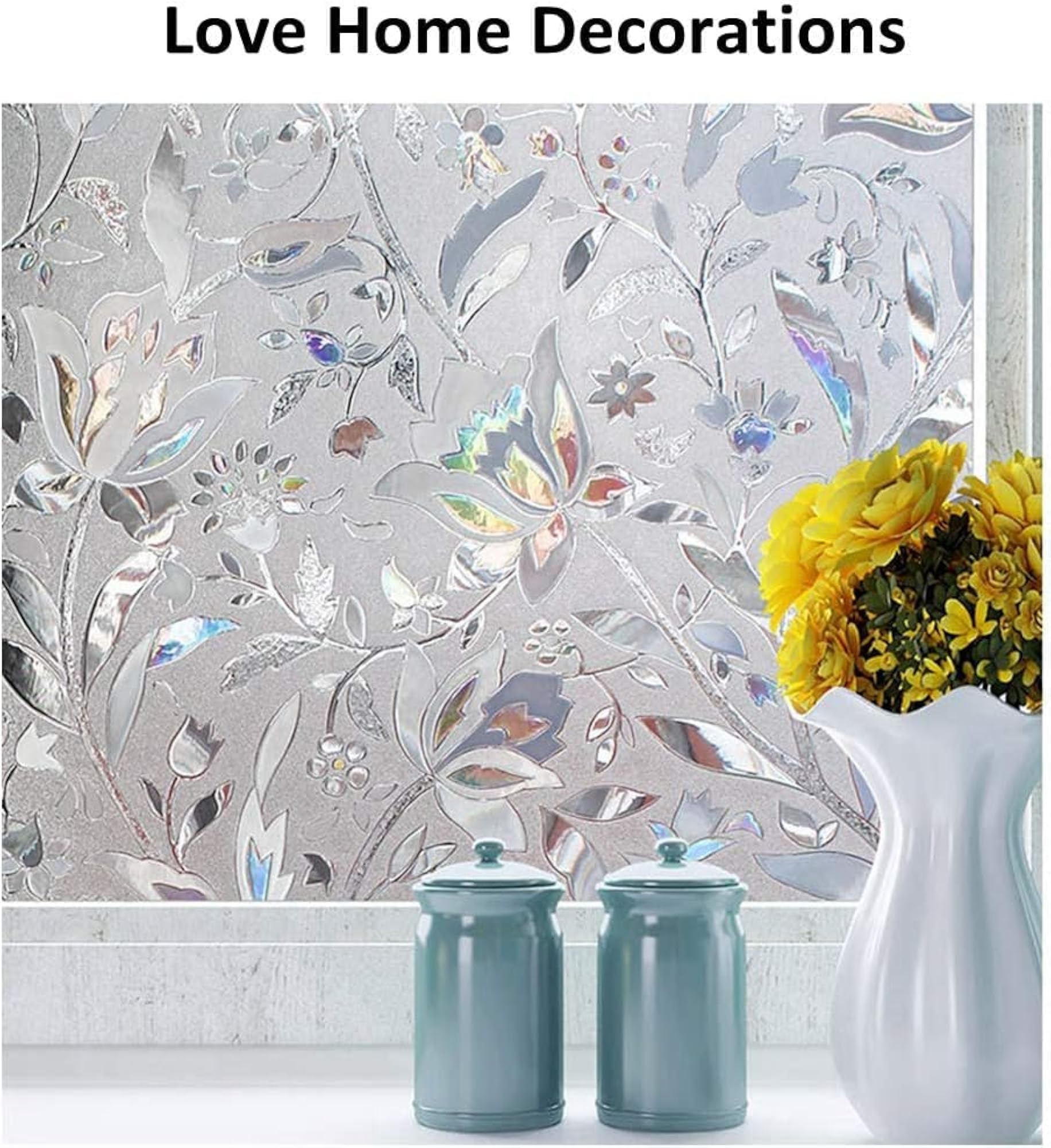 Window Privacy Film - Bamboo Frosted Glass Films