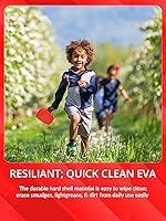 Vista 7 de Orzly Case Compatible with Nintendo Switch 2 Protective Travel Carry Case with Screen Padding, Game Card & microSD Slots, Zipped & Open Pockets for