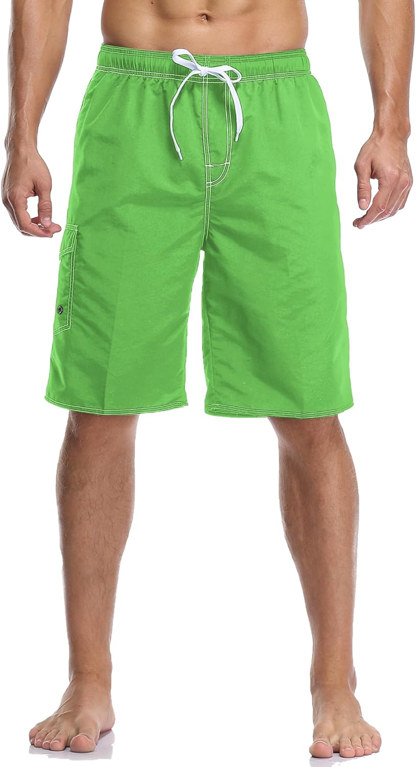 Men's Quick Dry Swim Trunks Board Shorts Swimwear Bathing Suits