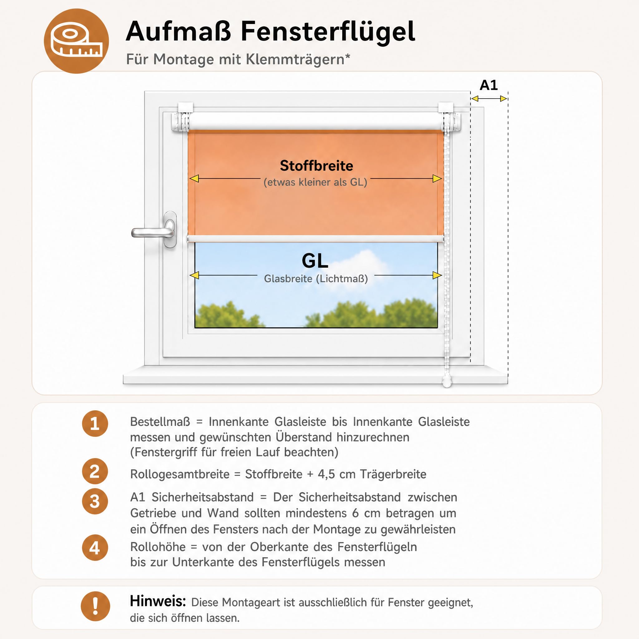 Thermorollo Maxi auf Maß, 32 mm Welle, mit und ohne Bohren | Stoffbreite bis 250 cm - Höhe bis 300 cm, Hier: bis 250 cm Breite & bis 150 cm Höhe - Farbe: Graublau (3017)