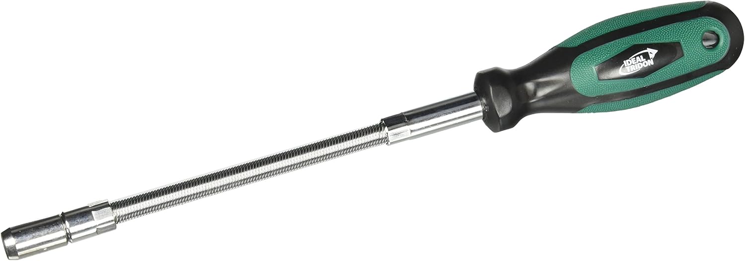 Ideal-Tridon 800019999058 Flexible Hose Clamp Driver with Reversible Socket 1/4-5/16