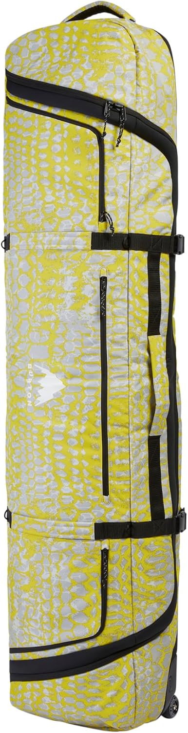 Burton Wheelie Flight Attendant Snowboard Bag, Atomic Shatter, 181cm