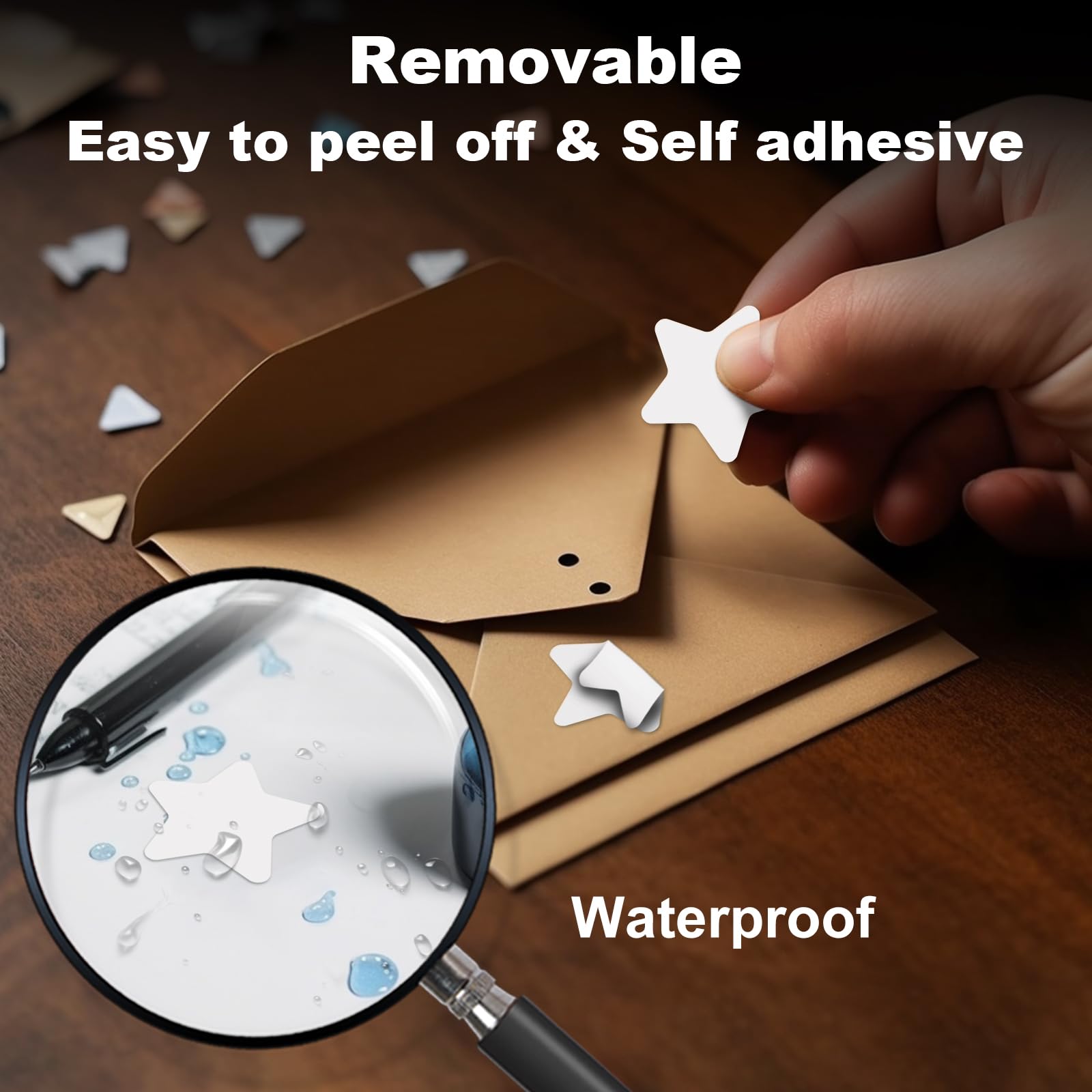 Lot De 500 Autocollants étoiles Dorées De 2,5 Cm - Autocollants étoiles Décoratives - Autocollants De Récompense - Pour Scrapbooking, Cartes De Vœux, Sacs, Cadeaux, Bricolage (1 Rouleau